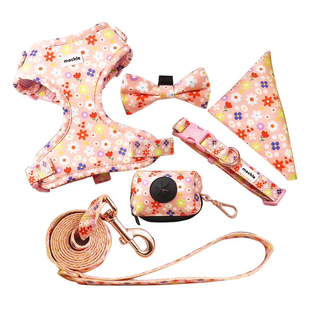 2024 Custom Box Dog Product Adjustable Dog Harness Vest Premium Dogs Harness Para Mascotas Correas Para Perros Y Gatos