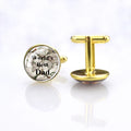 Wholesale Retro Ancient Maps Cuff Link Glass Dome Crystal Shirts Jewelry Promotion Gifts Fashion Cufflinks for Men