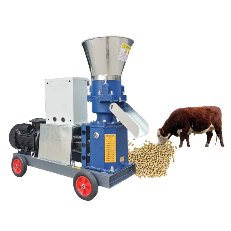 Diesel Fuel Pet Animal Feed Pellet Mill Processing Poultry Feed Pelletizing Machine Parrot Pigeon Feed Pellet Making Machine