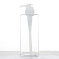 Factory Made 650ml Decorative Plastic Shower Gel Bottle Shampoo Pump Body Wash Pump Bottle and Jar for Cosmetic at Good Price