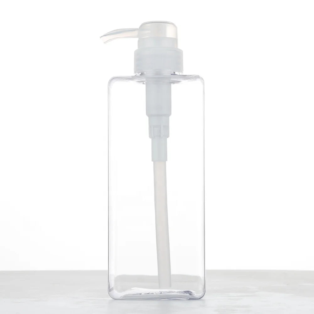 Factory Made 650ml Decorative Plastic Shower Gel Bottle Shampoo Pump Body Wash Pump Bottle and Jar for Cosmetic at Good Price