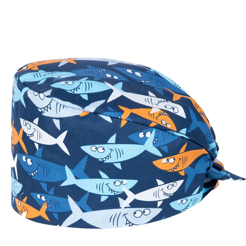 Wholesale Dental Clinic Working Hats Maternity Hospital Scurbs Hats Pharmacist Cotton Doctor Nursing Hats