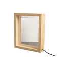Usb Wooden Table Lamp Bedroom Decoration Photo Frame Lamp Acrylic 3d Night Light Decor Ornaments Couples Gift