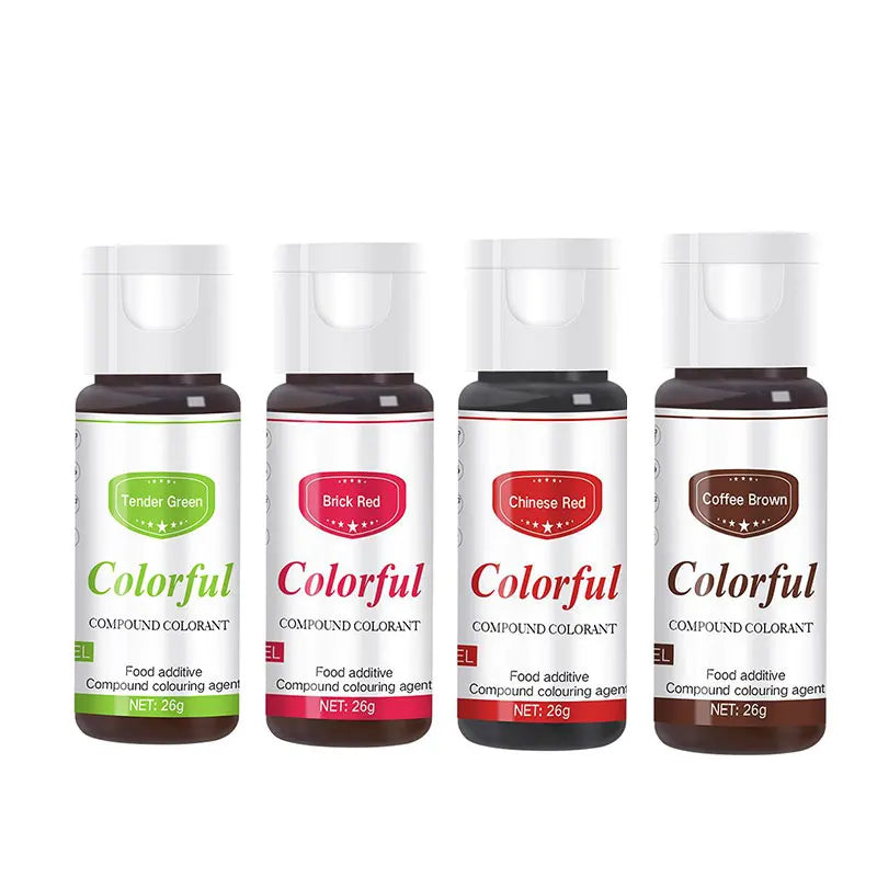 Cocosir Factory Wholesale Food Concentrated Coloring Gel for Baking Decorating Fondant Cooking DIY Slime Crafts 26g Customizable