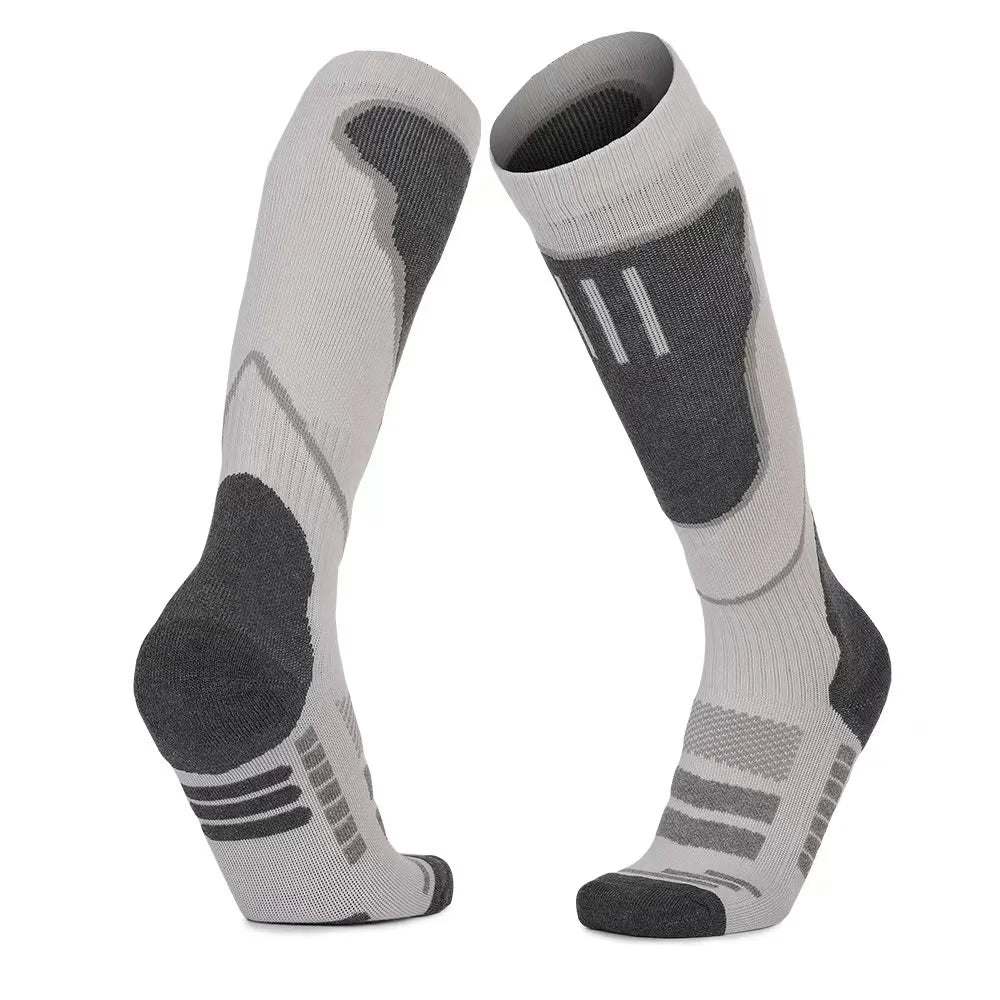 2025 Hot Selling Outdoor Hiking Socks for Men Women Ski Socks Knee High Hiking Socks