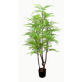 Dongguan Factory Price Indoor Garden Office Decor Plants Green Faux Potted Tree Lifelike Artificial Fern Tree for Interior Decor