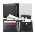 Black Storage Bag Compact Wallets with Sublimation Bank Card Holder for Office Travel Work and Gift Supplies