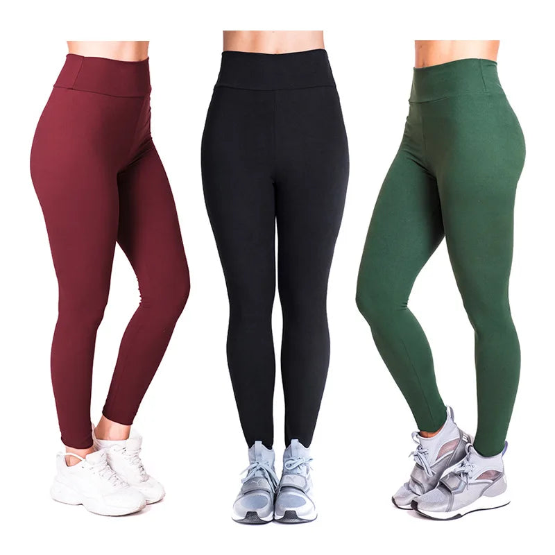 High Waisted Leggings for Women Soft Tummy Control Slimming Yoga Pants for Workout Running