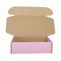 Boutique Pink Airplane Gift Box Corrugated Board with Logo Printing Special Christmas Express Delivery Fur