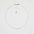 Luxury AAAA Grade Gradient Bead Choker Necklace 925 Sterling Silver Pearls Potato Shape Customizable Design Unisex NGTC