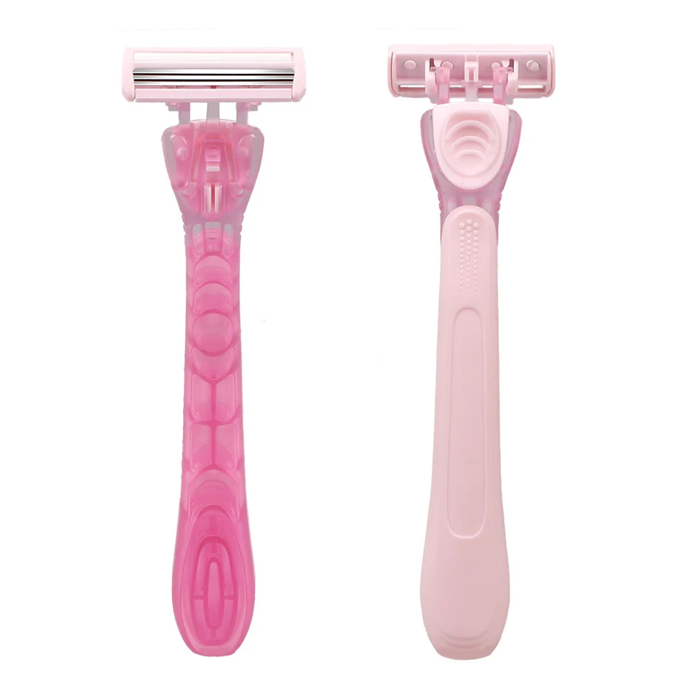 Wholesale Triple Blade Lady Disposable Razors 3 Blade Shaving razor for Women