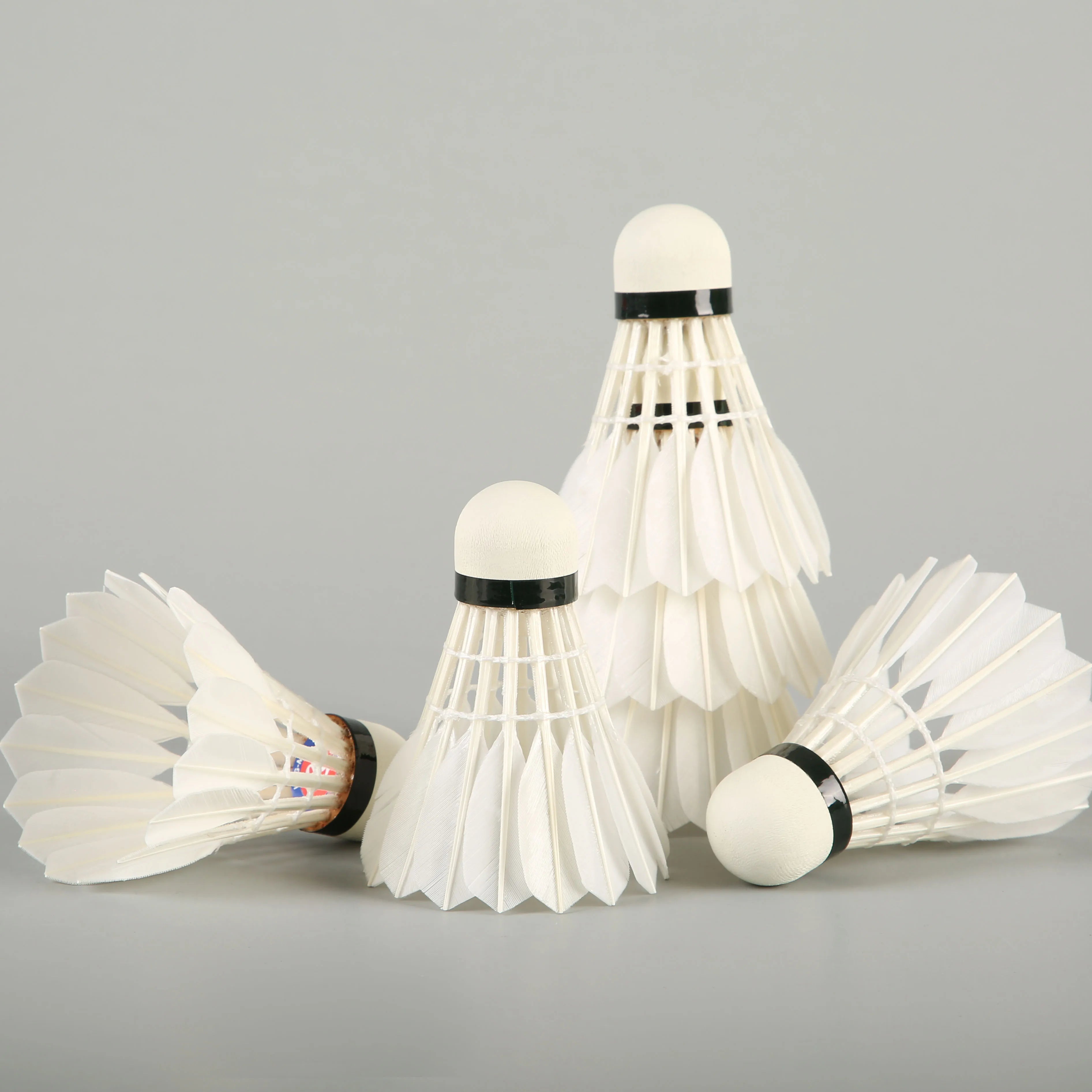 Factory Wholesale Class a Goose Feather Badminton Shuttlecock