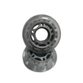 Customizable Size Inline Roller Skates 60*18mm High Rebound PU Rubber Wheels 63*18mm Flashing Hockey Wheels Flashing Roller