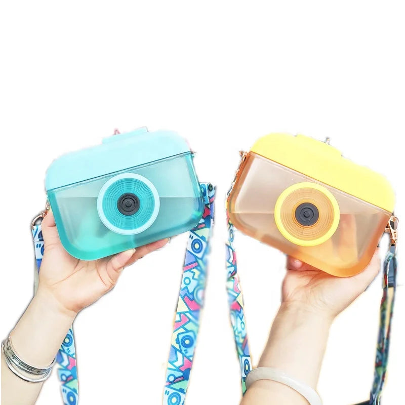 Drinkware Eco Friendly Water Bottle Camera Shaped Kids Cute Plastic Camera Cup