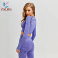 Custom Two Pieces Custom Fitness Yoga Wear Wholesale Gym Fitness Sets Fitness Clothing Gym Activewear for Women Yoga Wear Set
