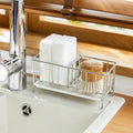 High Quality 304 Stainless Steel Metal Dish Drainer Plate Rack Over-Sink Hook Type Installation for Kitchen for Spices