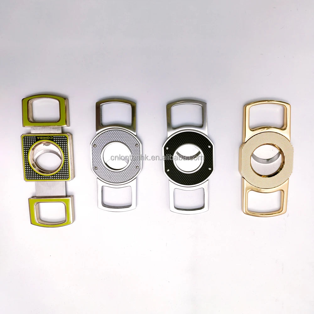 Luxury Portable Cigar Cutter Customizable Smoking Accessories from China Factory Metal Material