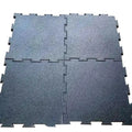 Commercial Fitness Strength Training Rubber Floor Mat Tiles 15-30mm Thickness Customized Color 500x500mm Gym Home Use Sunshine