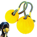 EVA Foam Rubber Natural Floating Nontoxic Portable Dog  Ball Pet Toy  for Pet Training Interactive