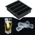 2022 Hotselling Eco-friendly 100% Food Grade Summer Season Bpa Free Ice Maker Ice Cube Silicone Tray Yellow and Black