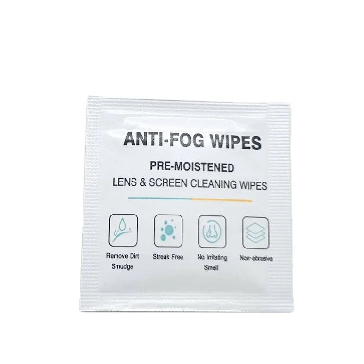 OEM ODM Hot Sales Eyeglass Lens Anti-Fog Wipes Portable Disposable Camera Lens Wet Wipes