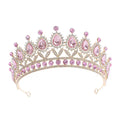 Luxury Crystal Tiara Bridal Diamond Crown Hot Selling Luxury Wedding Queen Crown Headwear