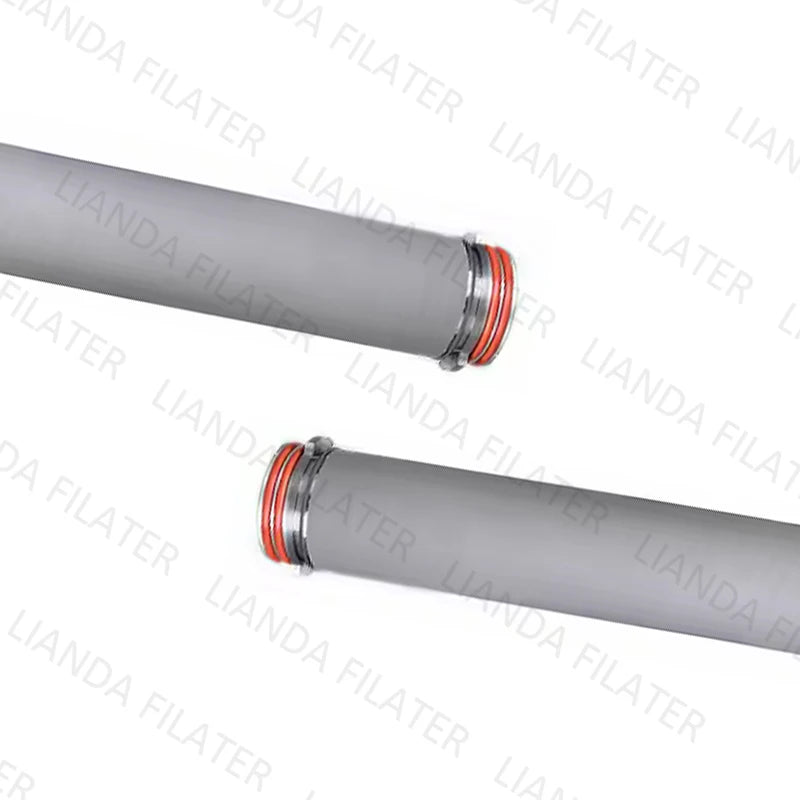 LIANDA New 63 mm 5-Layer Sintered Stainless Steel 316L 20 Micron Liquid Cartridge Filter Wire Mesh High Temperature Chemical