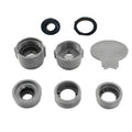 6pcs Bath Faucet Adapter Male&Female Sink Faucet Adapters Inner Outer Wire Conversion Connector Extension Nozzle Adapter