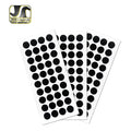 Jiehuan 10MM Adhesive Hook and Loop Dots Self-adhesive Velcroes Garment Accessories Custom Color Eco-friendly 100% Nylon Velcro