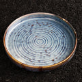Factory Direct Wholesale Porcelain Plates Sets Dinnerware Ceramic Nordic Blue Fruit Plate for Restaurant and Hotel