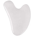 Diy Gua Sha Tool for Facenatural White Jade Gua Sha Stones Massage ToolNatural Jade Stone Scraper Tool SPA Therapy
