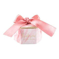 Wholesale Marble Style Wedding Favors Paper Gift Candy Boxes With Ribbon
