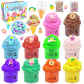 Jinying 10 Colors Pack Butter Slime Toys Party Favors Supplies Cloud Slime Kit for Kids