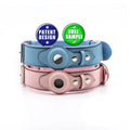 PU Leather Pet Dog Collar with Metal Personalized RIBBONS Solid Adjustable the Premium Leather Dog Collar & Leash 5 Days 10pcs