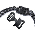 20MM Black Quick Release Collar Chain for Buckle Fashionable Handbag Accessories for Necklace Belt Buckles Product