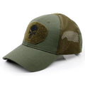 Punisher Baseball Cap Mesh Baseball Cap Men Tactical Operator Caps Fitted Outdoor Breath Hats