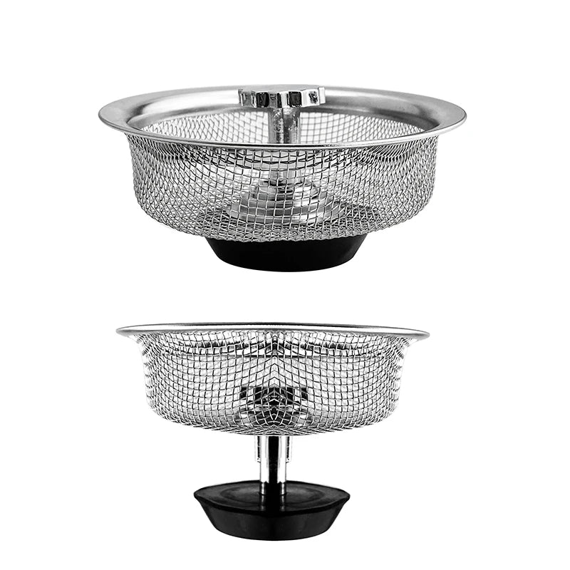 Stainless Steel Kitchen Sink Strainer Stopper Waste Plug Sink Filter Filtre Lavabo Bathroom Hair Colanders