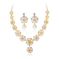 The Manufacturer Sells Fashion Necklace Pearl Set Bridal Accessories Pearl Necklace and Earring Set