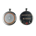 Metal Stainless 314L Steel Jewelry Pendant Fashion Charms Necklace Sunflower Design Customized Gift Box Health Anion