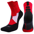 High Quality Combed Cotton Socks Unisex White Running Sports Socks  Wool Breathable Sports Basketball Socks