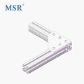 ROHS 5 Hole 90 Degree Joining Plate   Aluminum Plate   Connecting Bracket Corner Fitting for 20/30/40/45 Series #6062