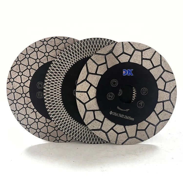 105/115/ 125mm Hot Pressed Super Thin Turbo Diamond Cutting Disc Turbo Diamond Saw Blade for Granite Ceramic Marble