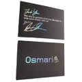 Business Cards Printing with Hot Holographic Stamping Printing and Edges CMYK Thank You Cards