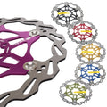 Snail Aluminum Alloy Disc Brake Rotor MTB 160/180/203mm Ultralight Durable Strong Heat Dissipation Floating