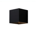 Modern Brief 10W LED Wall Lamp Square Bracket Light Adjustable up and Down IP65 Waterproof for Indoor Use Wall Mounted