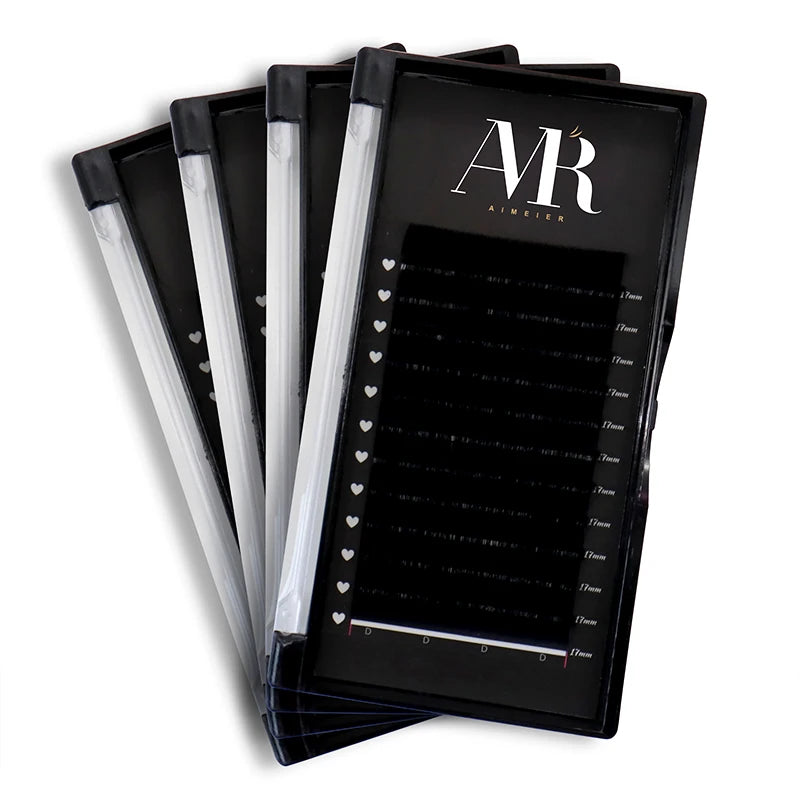 Hot Selling 0.03 0.05 0.07mmwholesale Eyelashes Mink Eyelashes Vendor  Vendor Silk Mink Eyelash Extension