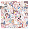 2023 New 50PCS Comedy Manga Cute Girl Funny Anime a Letter for You Sticker