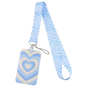Designer Custom Polyester Lanyards with ID Badge Card Holder Sublimated Printing Blank Lanyards with Logo
