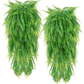 Wholesale Cheap Price 69 Leaves Plastic Boston Fern Hanging Vines Hotel Wedding Ceiling Plants