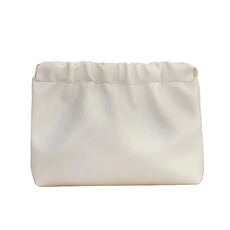 Waterproof Leather Lightweight Organizer Girls Pouch Trendy Cases Travel Cosmetic Bag
